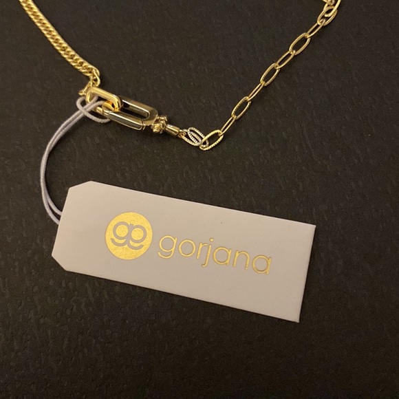 Gorjana Dylan Link Dual Chain Necklace - Picture 7 of 7